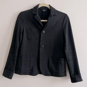 A.P.C. Perfect little black blazer